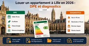 Louer un appartement à Lille en 2026 : DPE et diagnostics